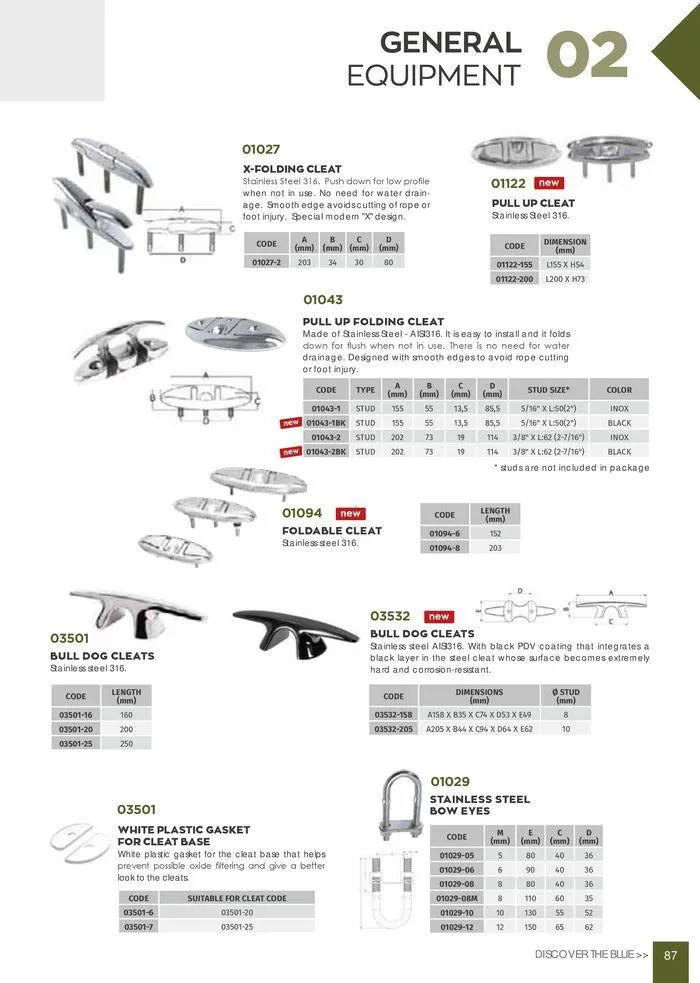 Φυλλάδιο προσφορών General catalogue από 8 Ιανουαρίου έως 30 Ιουνίου 2024 - Σελίδα 89