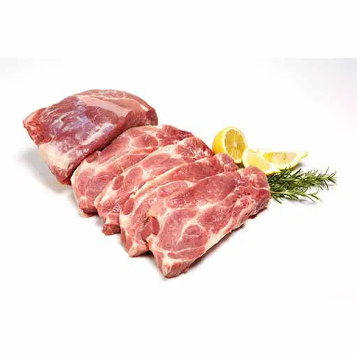 Μπριζόλες Χοιρινές Λαιμού Με Οστό Ελληνικές Νωπές