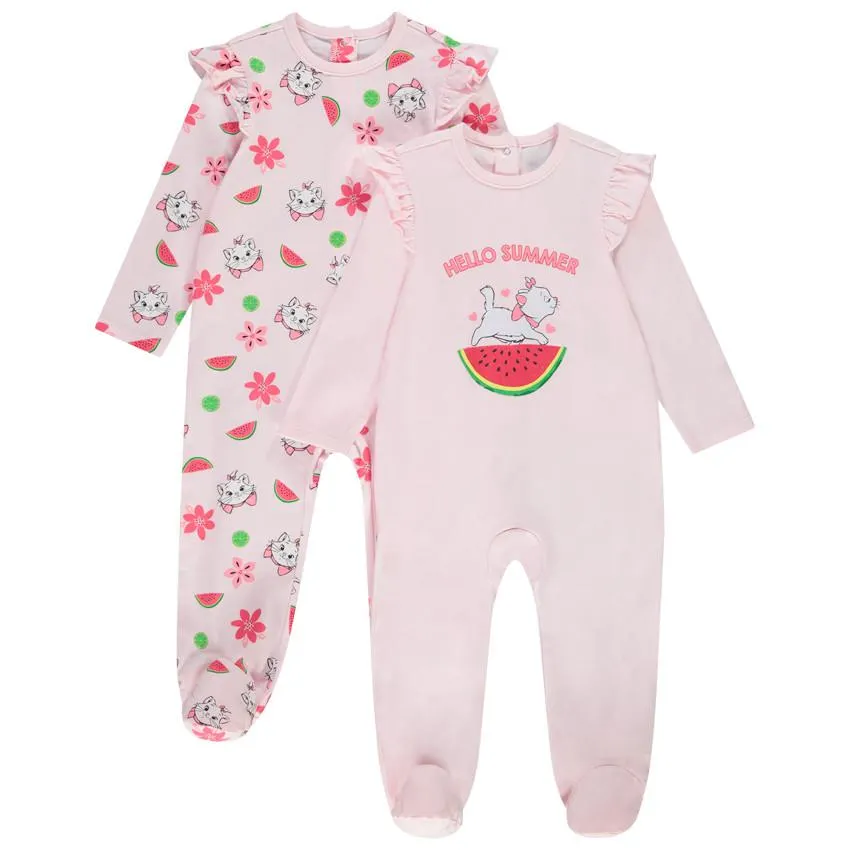 Σετ από 2 φορμάκια Jersey σχέδιο Marie Disney για bebe κορίτσι