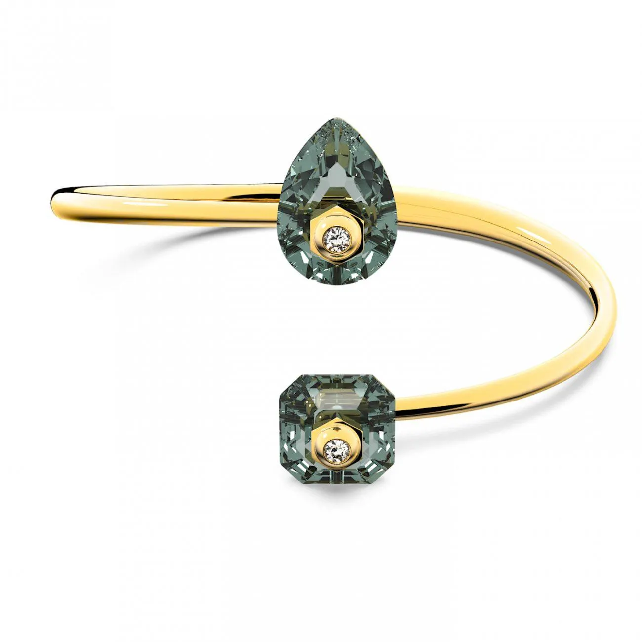 Άκαμπτο βραχιόλι Numina Γκρι, Επιμετάλλωση Ροδίου σε χρυσαφί τόνο