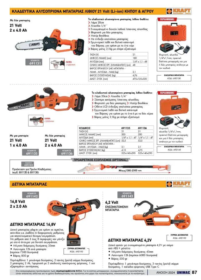 Φυλλάδιο προσφορών Spring -Summer 2024 από 19 Απριλίου έως 31 Αυγούστου 2024 - Σελίδα 87