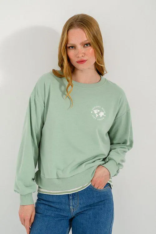 Φούτερ με τύπωμα