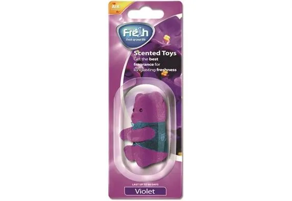 Αρωματικό Αυτοκινήτου Αρκουδάκι Fresh Sweet Violet