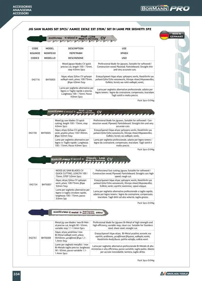 Φυλλάδιο προσφορών κατάλογος 2023 -2024  από 15 Νοεμβρίου έως 31 Δεκεμβρίου 2024 - Σελίδα 336