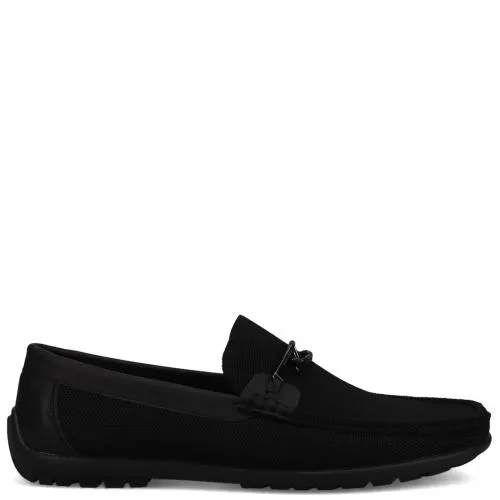 Μαύρο ανδρικό μοκασίνι ST4284-14