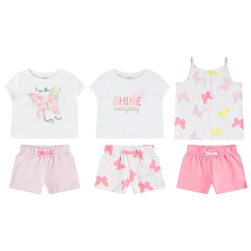 Σετ από 3 σετ 2 τμχ. Jersey για κορίτσι