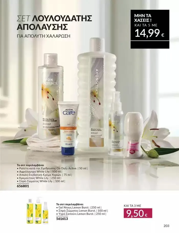 Φυλλάδιο προσφορών Δώρα με μοναδικά αρώματα για να...  από 1 Οκτωβρίου έως 31 Οκτωβρίου 2024 - Σελίδα 203