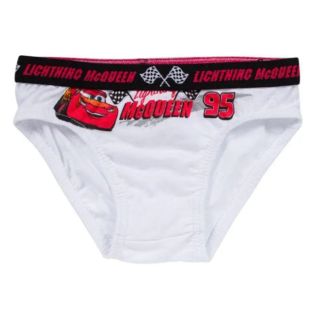 Σλιπάκι Παιδικό Βαμβακερό Λευκό "Lighting MC Queen" CARS