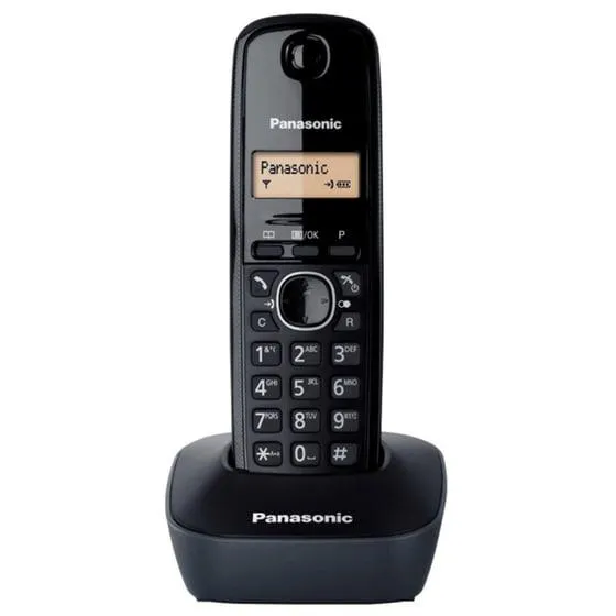 Ασύρματο Τηλέφωνο Panasonic KX-TG1611 - Μαύρο