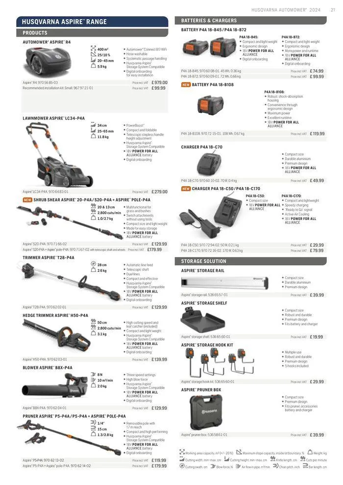 Φυλλάδιο προσφορών Husqvarna Automower από 14 Ιουνίου έως 31 Δεκεμβρίου 2024 - Σελίδα 21