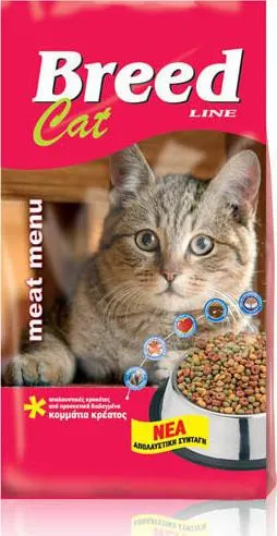 Γατοτροφη Breed 20Kg