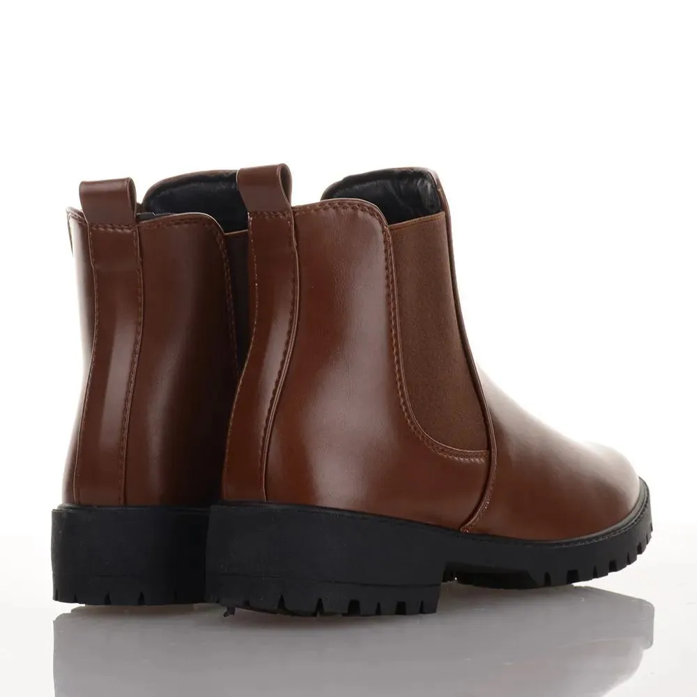 Γυναικεία Camel Chelsea Μποτάκια Famous