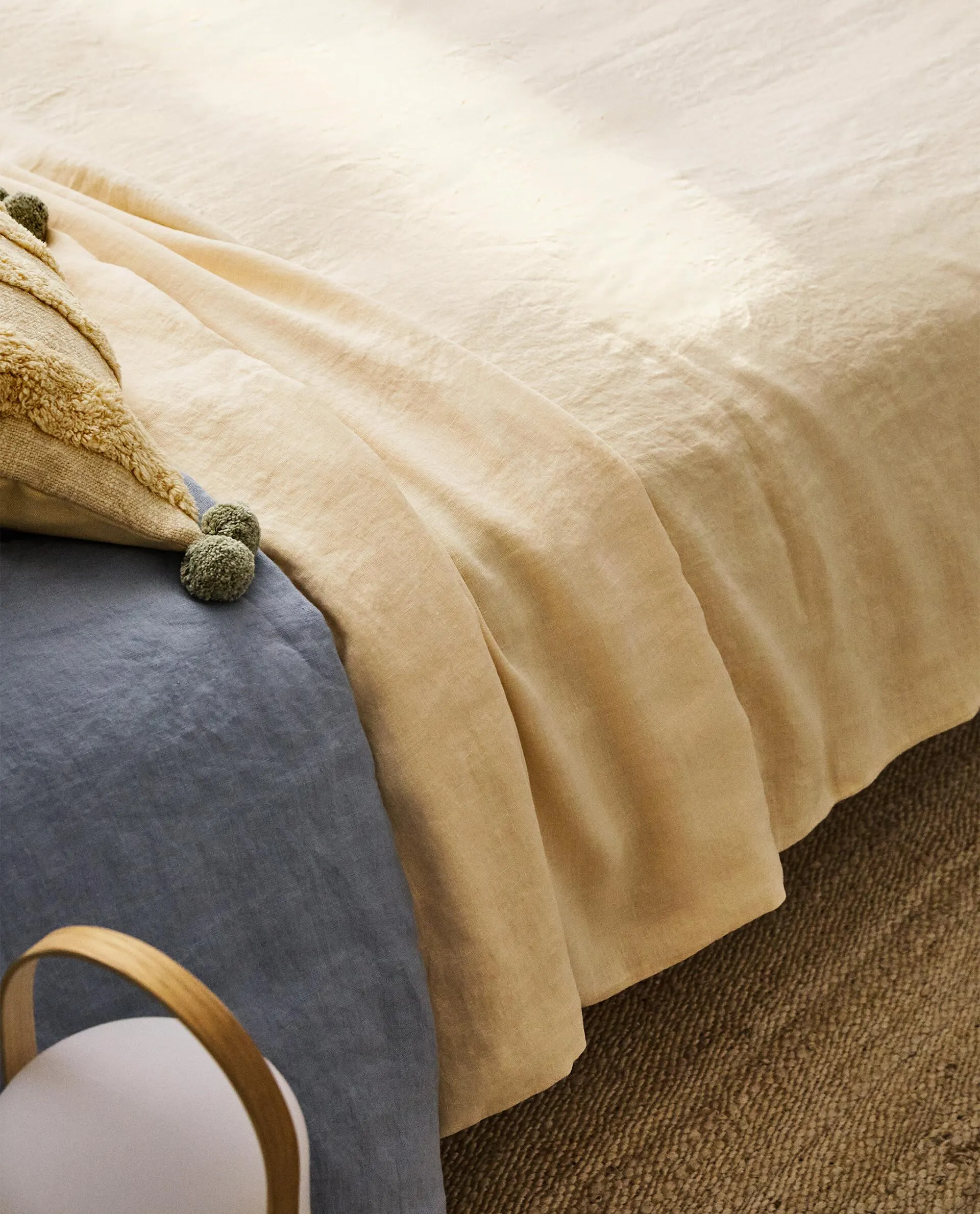 BETTBEZUG AUS LEINEN