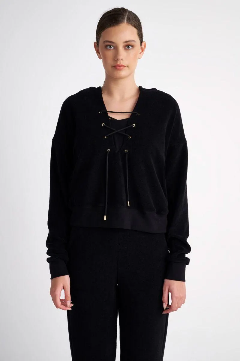 ΠΕΤΣΕΤΕ ΜΑΚΡΥΜΑΝΙΚΗ ΜΠΛΟΥΖΑ ΜΕ ΚΟΡΔΟΝΙΑ