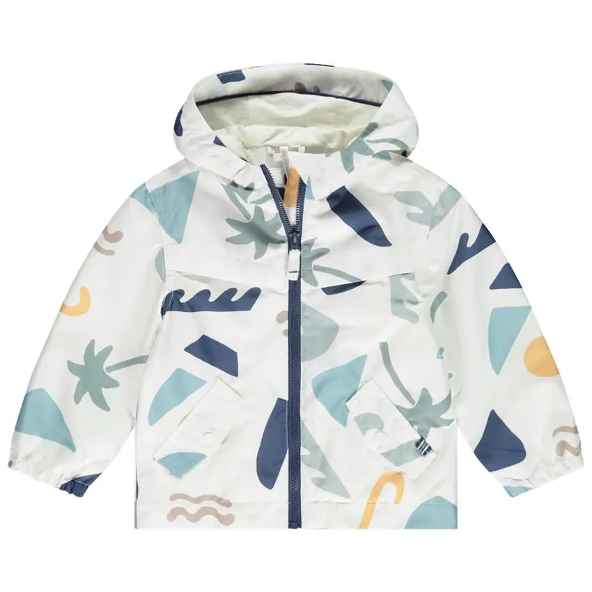 Aντιανεμικό en ripstop με σχέδιο arty για bebe αγόρι