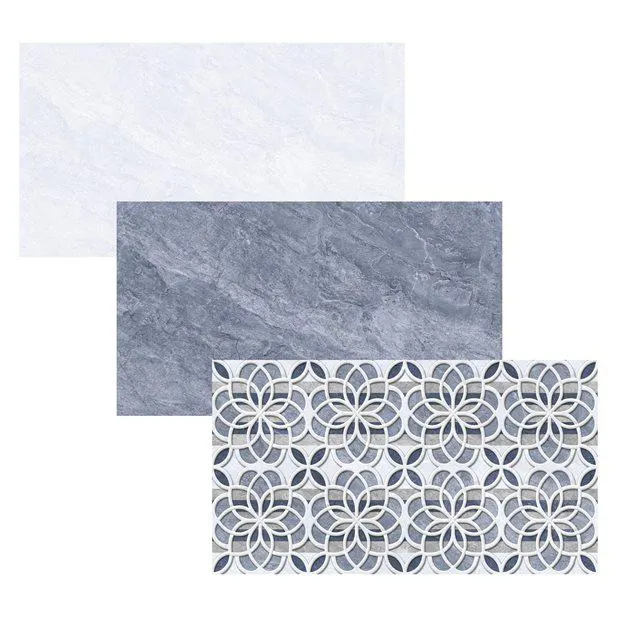 Alvin White – Blue & Decor Rectified 25 x 45