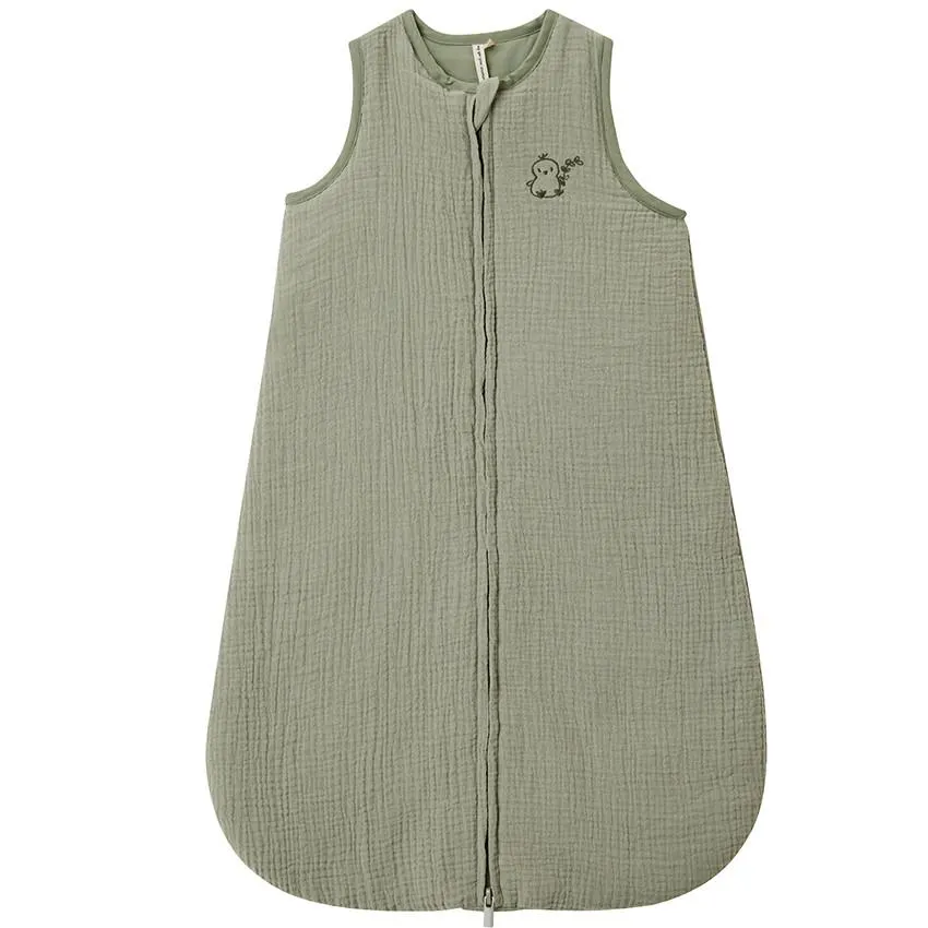 Gigoteuse TOG 2 broderie poussin en gaze de coton