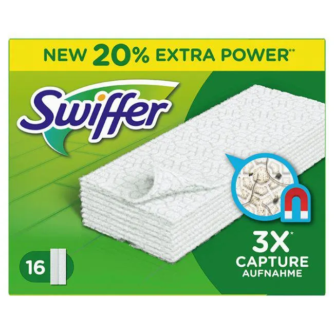 Swiffer Ανταλλακτικά Πανάκια Με Τριπλή Δράση 16 Τεμ
