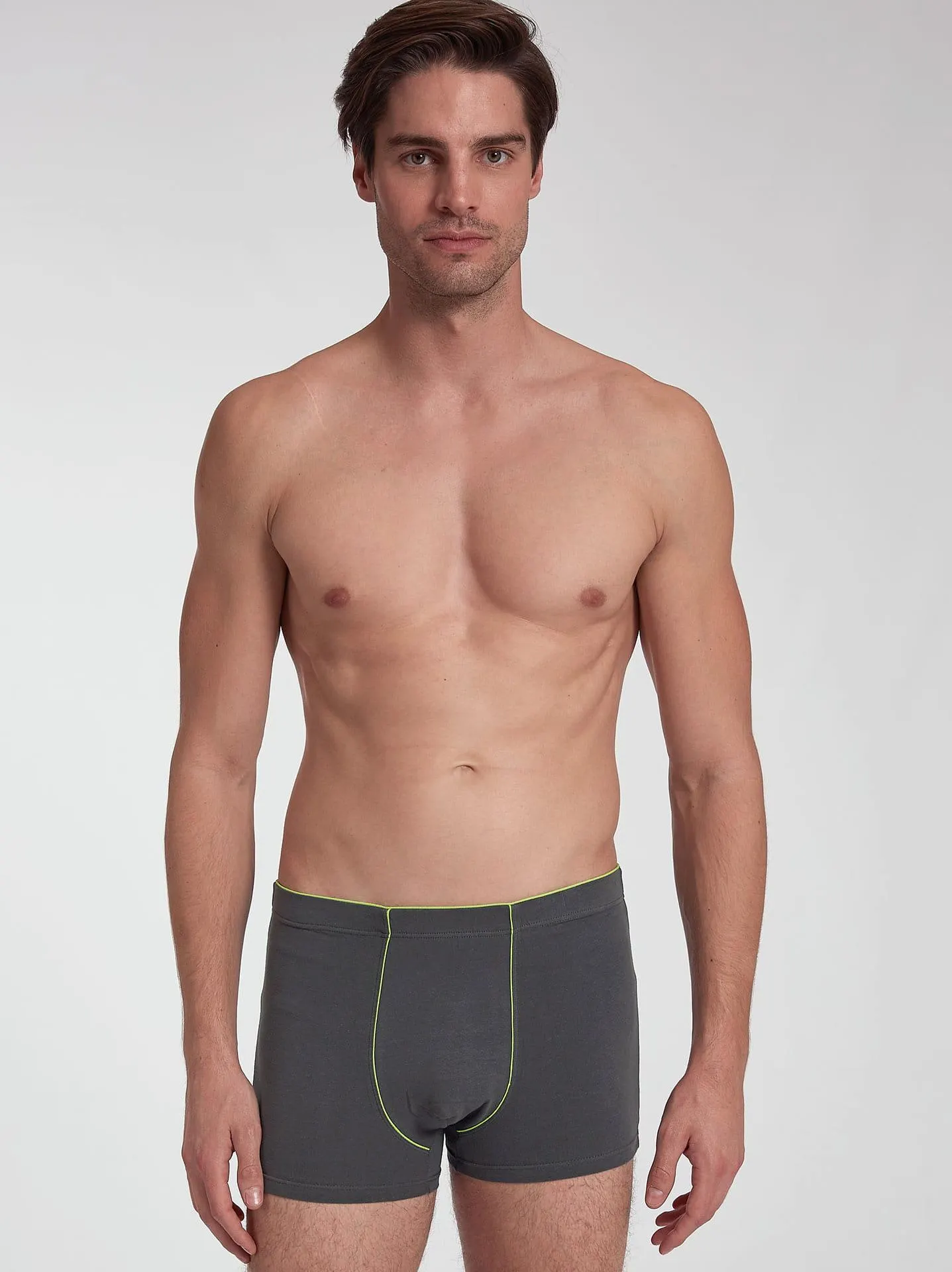 Ανδρικό boxer σε γκρι σκούρο
