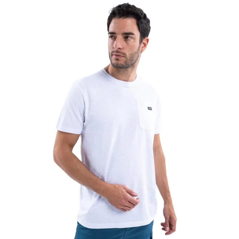 District75 Λευκό - Ανδρική Κοντομάνικη Μπλούζα