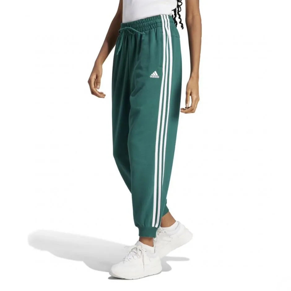 adidas Sportswear Essentials 3-Stripes Κυπαρισσί- Γυναικείο Παντελόνι Φόρμα