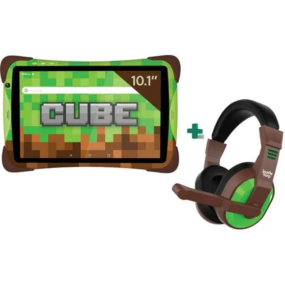 Tablet Kiddoboo 10.1" 3GB/32GB Cubes + Kiddoboo Gaming Ακουστικά