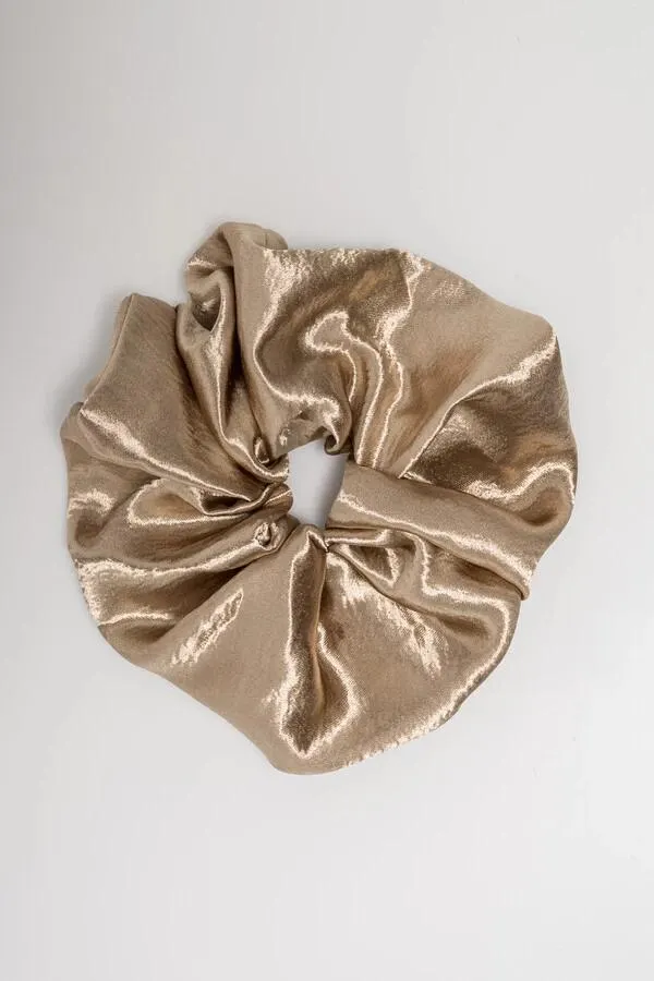 Scrunchie με σατινέ υφή