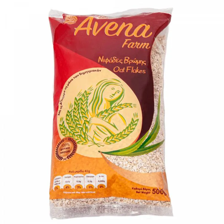 Avena Farm Νιφάδες Bρώμης 500gr