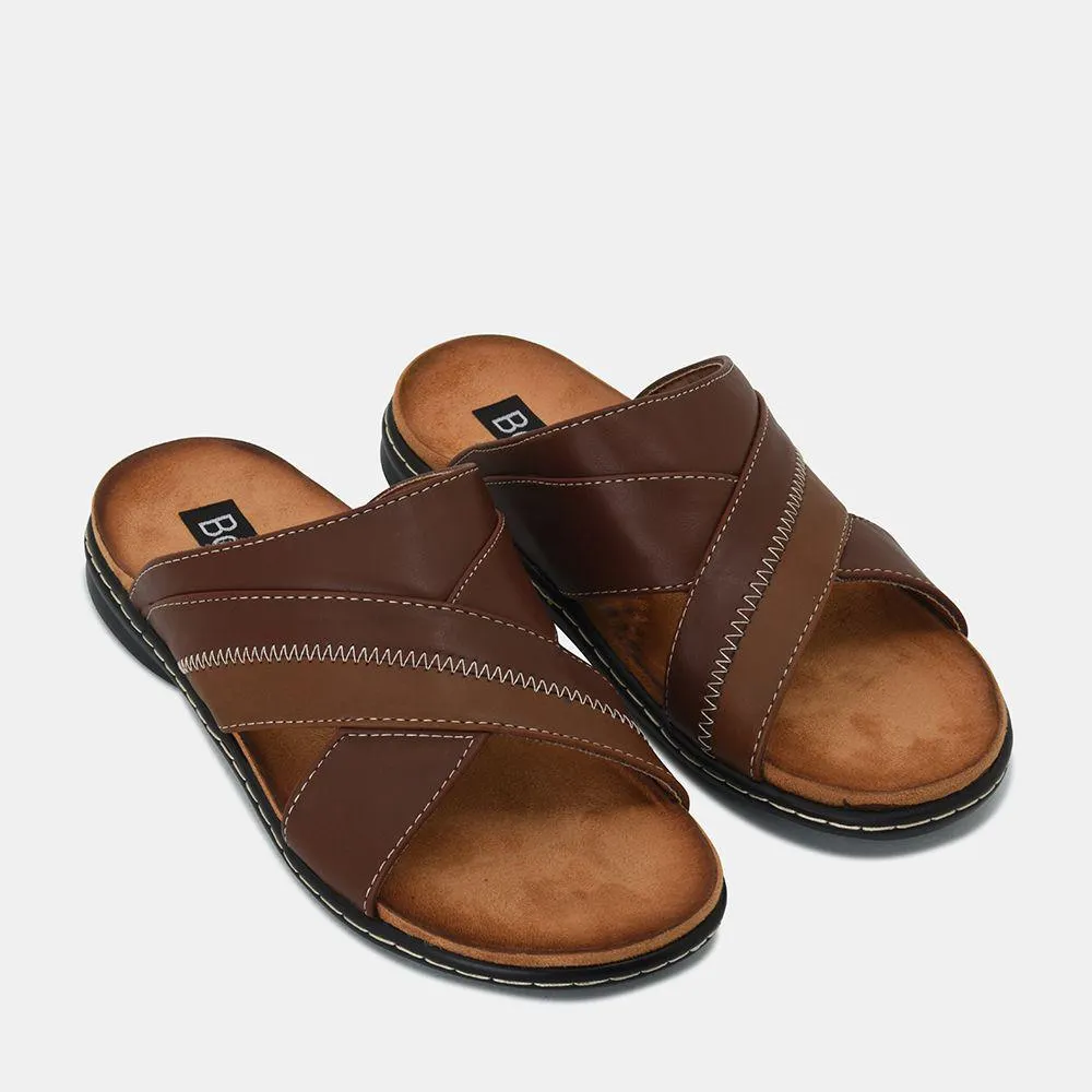 Ανδρικά δερμάτινα σανδάλια