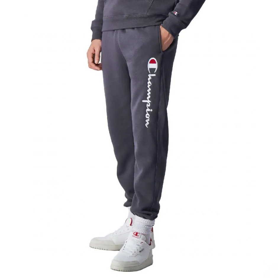 Champion Ανθρακί - Ανδρικό Παντελόνι Φόρμα