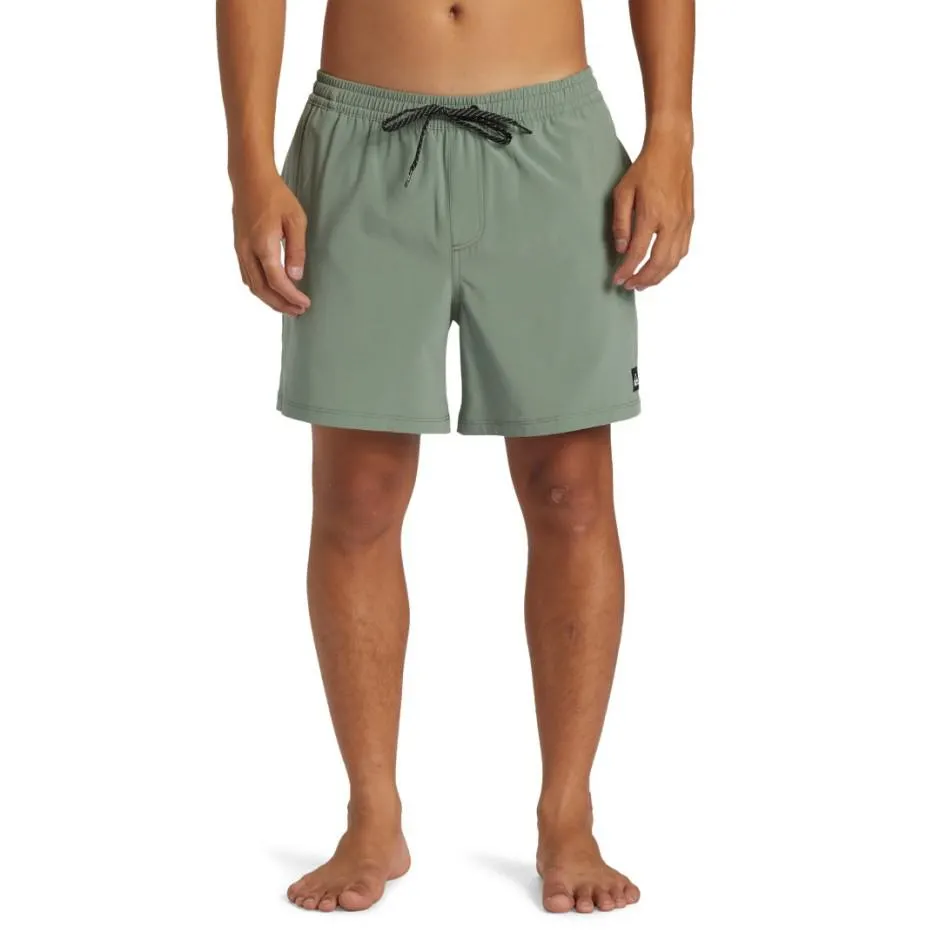 QUIKSILVER SURFSILK SOLID VOLLEY 16 AQYJV03141-GLW0 Πετρόλ