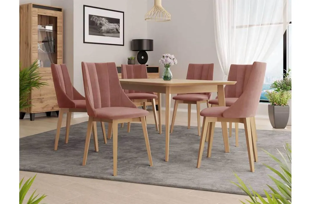 Σετ τραπεζαρίας Skandi 140