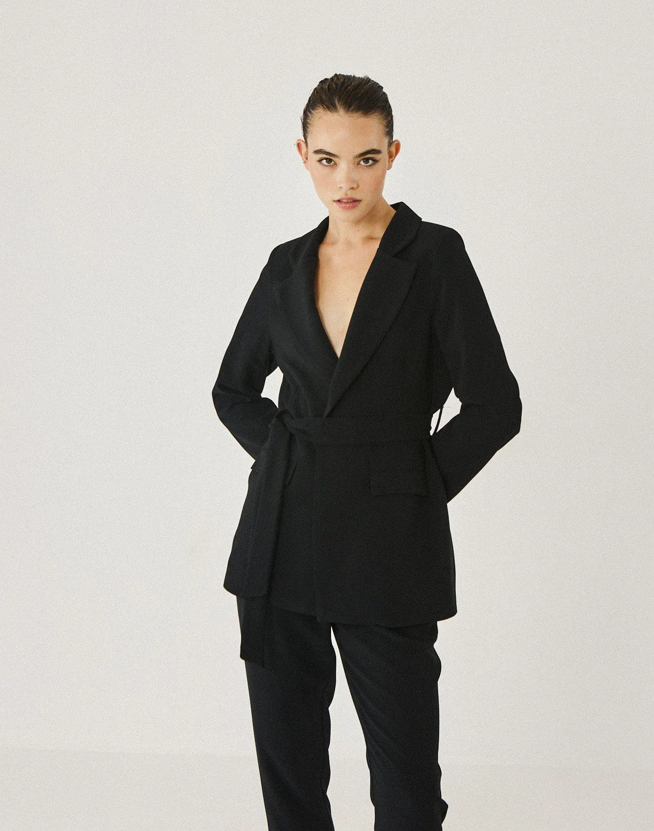 Μπλέιζερ με ζώνη