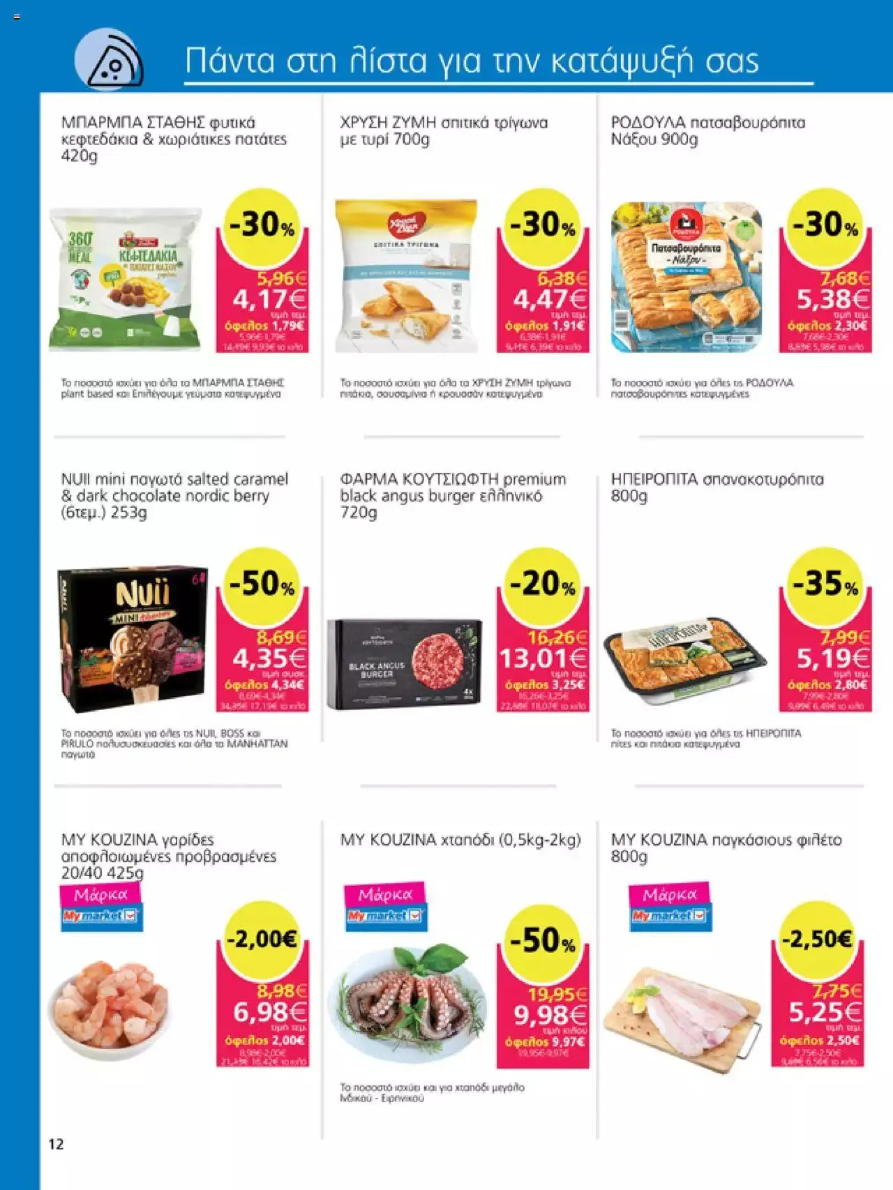 Φυλλάδιο προσφορών My market - Προσφορές από 6 Σεπτεμβρίου έως 26 Σεπτεμβρίου 2023 - Σελίδα 12