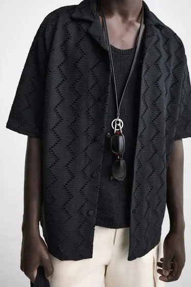 ΠΟΥΚΑΜΙΣΟ ΜΕ ΚΡΟΣΕ ΣΧΕΔΙΟ