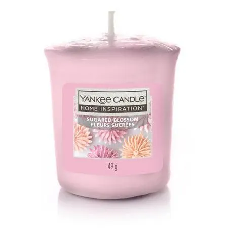 Yankee Candle Home Inspiration Αρωματικό κερί Votive Sugared Blossom 49gr