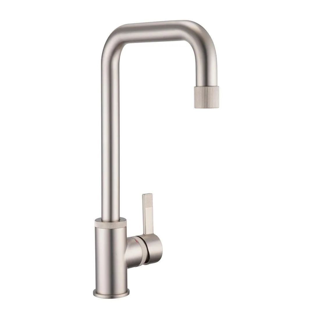 Μπαταρία κουζίνας πάγκου ψηλή Delinia Indus αναμεικτική νικέλ