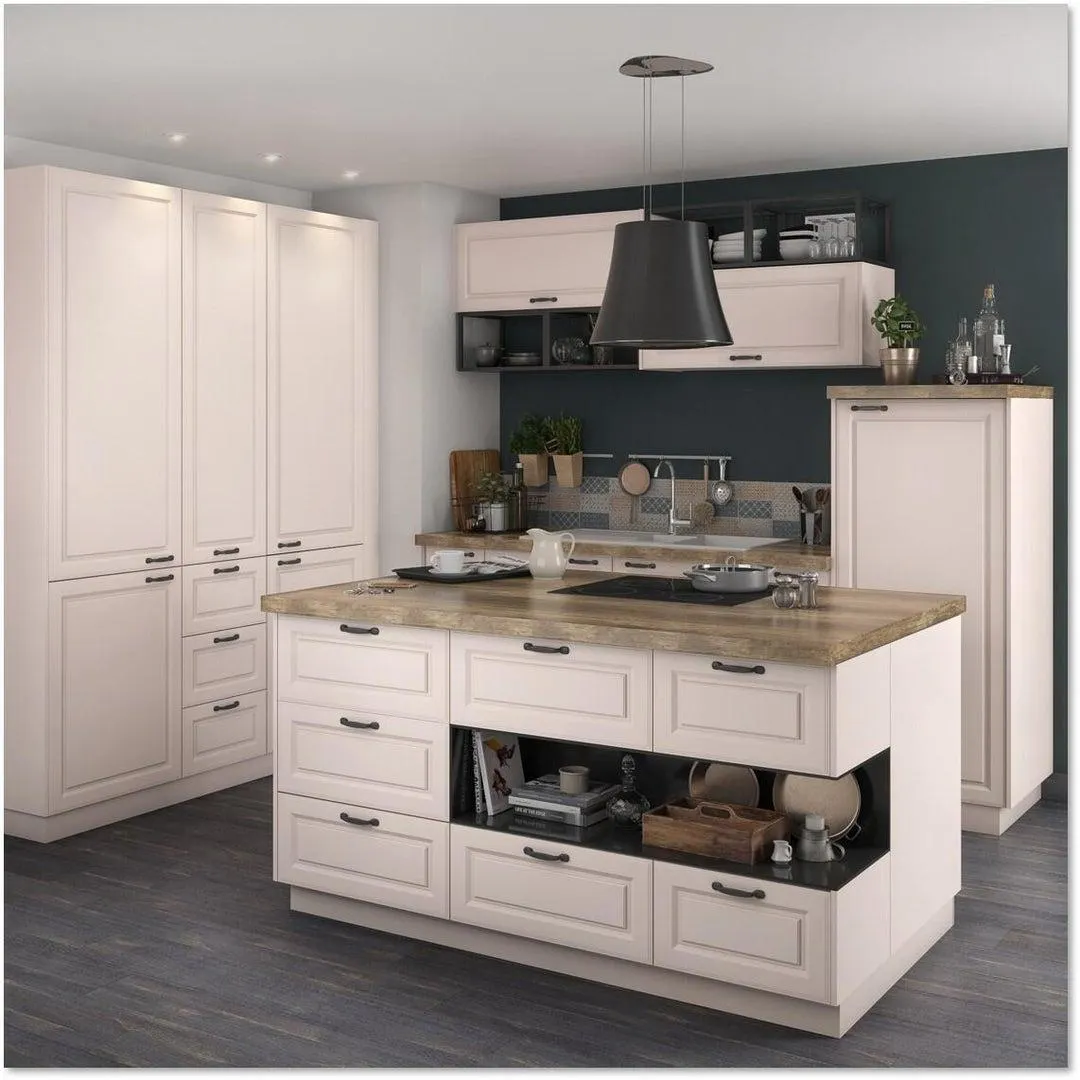 Σύνθεση κουζίνας Delinia ID στα μέτρα σου Oxford ivory