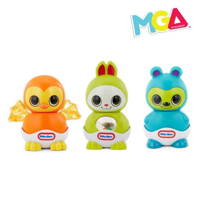 Βρεφικο Παιχνίδι Little Tikes Στοιβάξιμα Ζωάκια 2σε1 - MGA