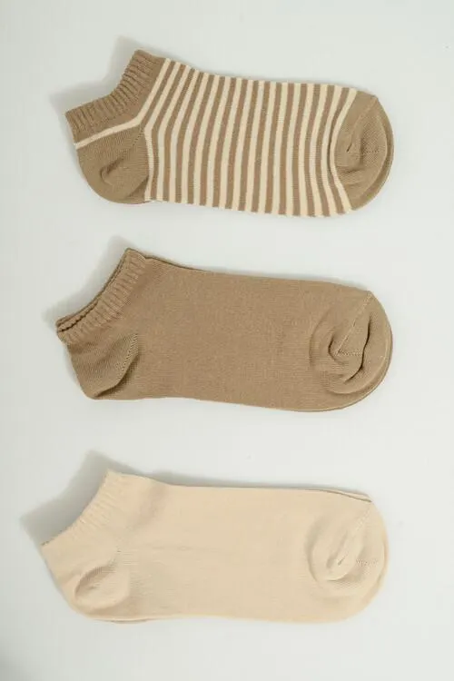 Σετ με 3 ζεύγη κάλτσες