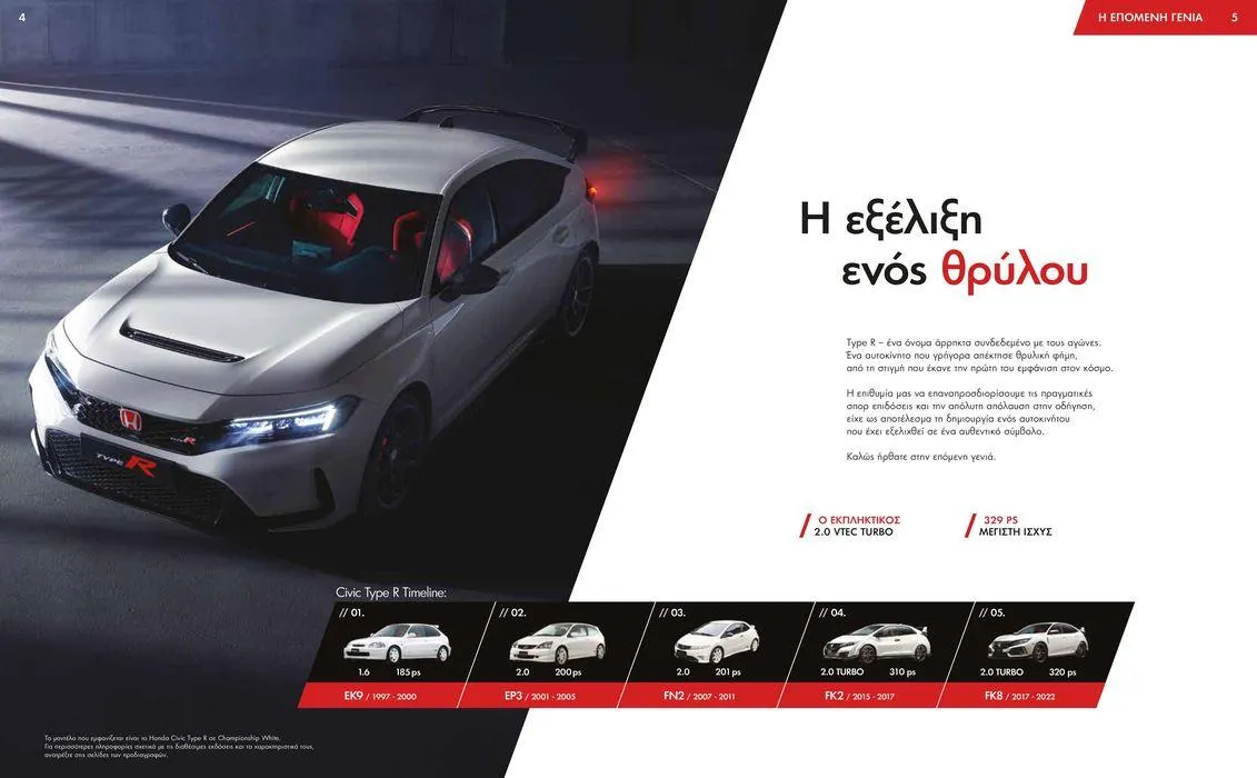 Φυλλάδιο προσφορών Φυλλάδιο Civic Type R από 31 Μαΐου έως 31 Μαΐου 2025 - Σελίδα 3
