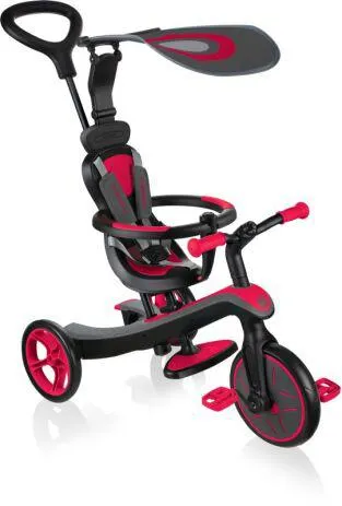 Globber Τρίκυκλο Trike Explorer 4in1-Red (632-102)
