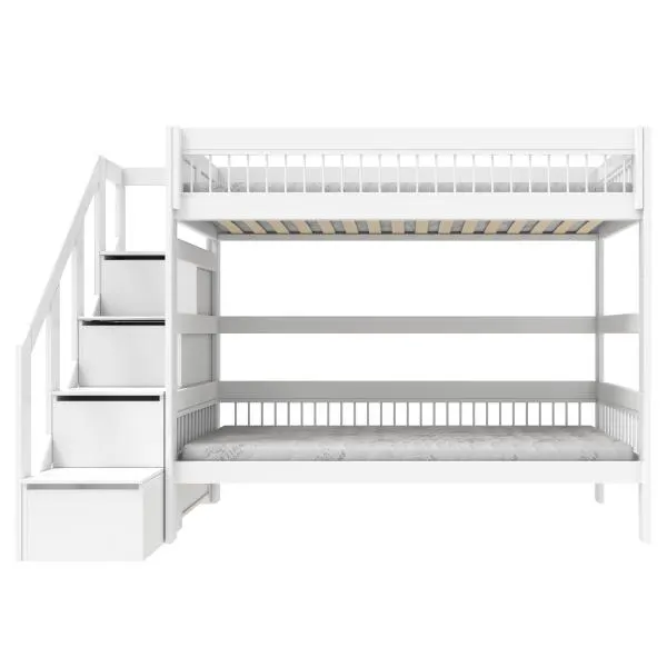 Bunk bed with stepladder 90×200 cm, Breeze