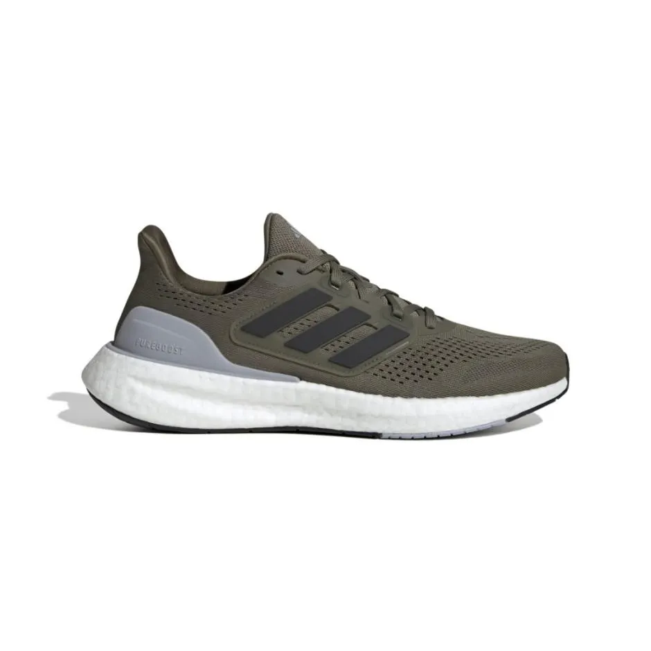 adidas Performance Pureboost 23 Λαδί - Ανδρικά Παπούτσια για Τρέξιμο