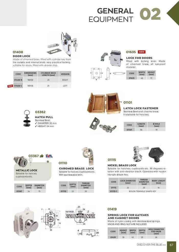 Φυλλάδιο προσφορών General catalogue από 8 Ιανουαρίου έως 30 Ιουνίου 2024 - Σελίδα 69