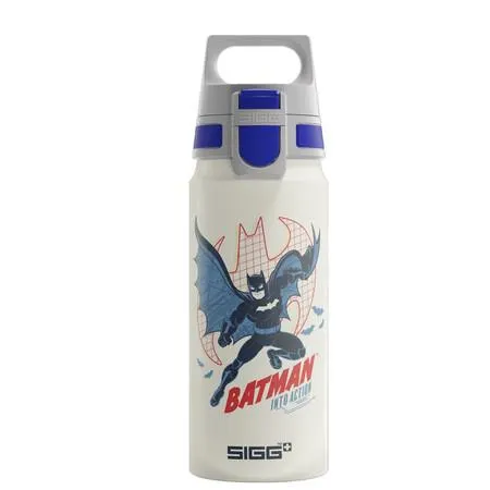 Sigg Παγούρι Αλουμινίου 0,6L Batman Into Action Λευκό WMB ONE