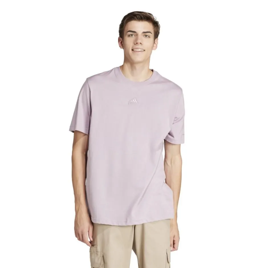 adidas Sportswear All SZN Μωβ - Ανδρική Κοντομάνικη Μπλούζα