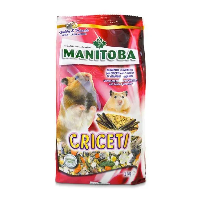 Manitoba Criceti Τροφή Για Χάμστερ 1Kg