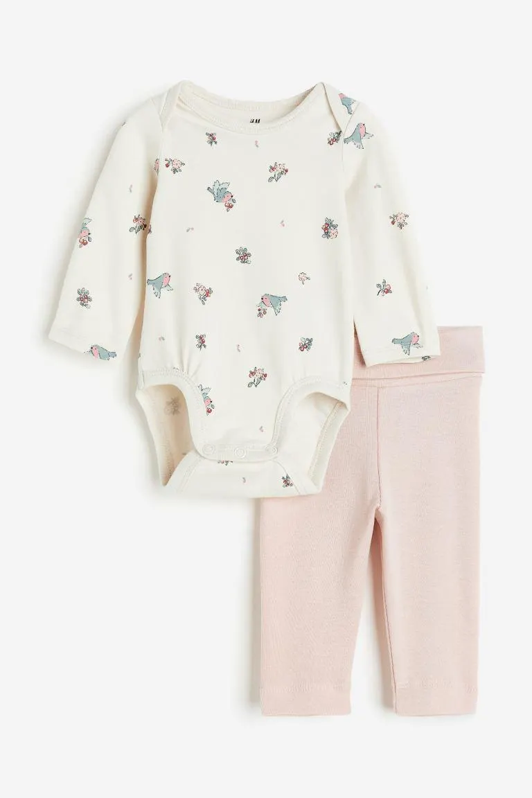 Βαμβακερό ζέρσεϊ σετ (2 τμχ.)