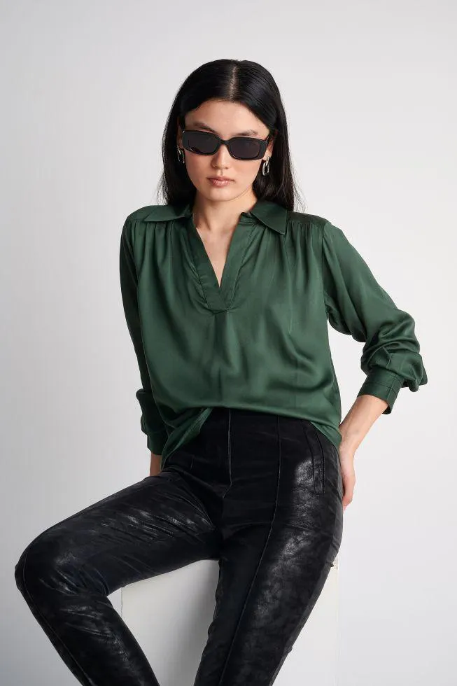 Τουνίκ με σατέν βισκόζη Pine